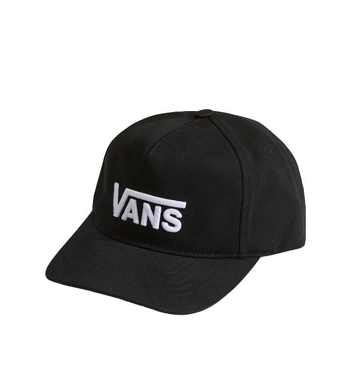 Czapka z daszkiem dziecięca VANS Drop V II Logo Snapback Black VN000Q19BLK1. OS