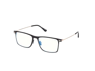 Dioptrie szkieł Tom Ford FT5865-B/V 002 - Okulary korekcyjne, oprawki, szkła - miniaturka - grafika 1