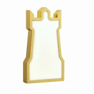 Lampy stojące - TOWER LAMPA STOŁOWA 11W LED 3000K IQ KIDS ZŁOTY - miniaturka - grafika 1