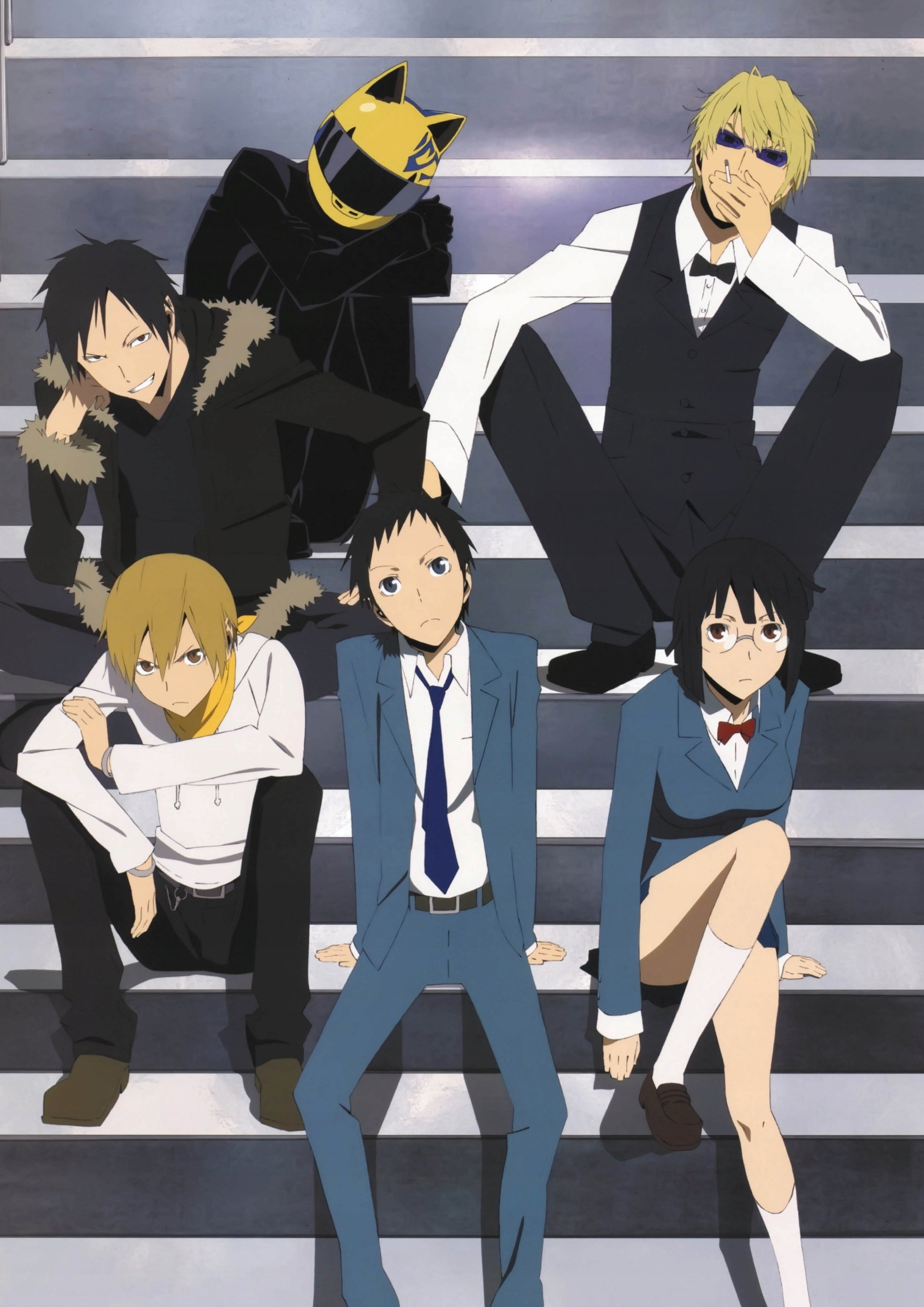 Plakat A2 anime manga Durarara!! Durarara Drrr!!