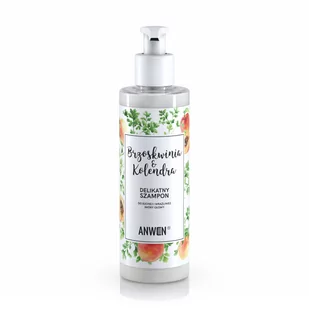 Anwen Anwen szampon Brzoskwinia i Kolendra do suchej i wrażliwej skóry głowy 200ml - Szampony do włosów - miniaturka - grafika 1