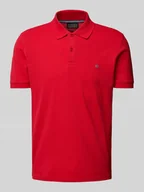 Koszulki męskie - Koszulka polo z wyhaftowanym logo - miniaturka - grafika 1