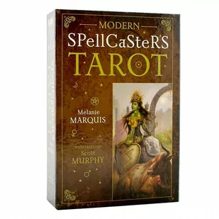 MODERN SPellCaSteR'S Tarot KIT - karty tarota z podręcznikiem - Gry karciane - miniaturka - grafika 1