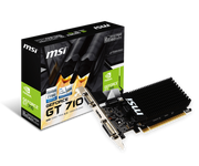 Karty graficzne - MSI GeForce GT 710 2GD3H LP - miniaturka - grafika 1