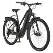 Rowery elektryczne - Rower elektryczny FISCHER Terra 8.0I D18 29 cala damski Czarny | Bezpłatny transport - miniaturka - grafika 1