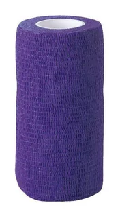 Kerbl Samoprzylepny bandaż EquiLastic, 7,5 cm, fioletowy - Akcesoria jeździeckie - miniaturka - grafika 1