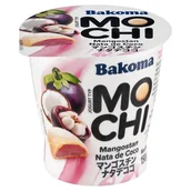 Kefiry, jogurty, maślanki - Bakoma Jogurt typ mochi mangostan nata de coco 150 g - miniaturka - grafika 1
