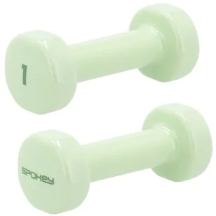 Zestaw hantli SPOKEY Shape (2 x 1 kg) - Hantle i ciężarki - miniaturka - grafika 1