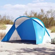 Namioty - vidaXL Namiot plażowy typu pop-up, niebieski, wodoszczelny - miniaturka - grafika 1