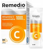 Witaminy i minerały - Remedio Witamina C liposomalna płyn, 30sasz. - miniaturka - grafika 1