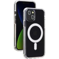 Etui i futerały do telefonów - Etui BIGBEN Hybride Case MagSafe do Apple iPhone 14 Plus Przezroczysty - miniaturka - grafika 1