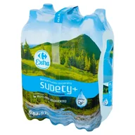 Woda - Carrefour Extra Sudety+ Naturalna woda mineralna niegazowana 6 x 1,5 l - miniaturka - grafika 1