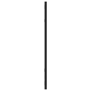 Lustro ścienne, czarne, 30x60 cm, prostokątne, żelazo  Lumarko! - Lustra - miniaturka - grafika 5