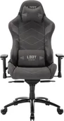 Fotele gamingowe - Datorkresls spelem Elite V4 Gaming Chair Soft Canvas L33T - miniaturka - grafika 1
