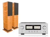 Zestawy stereo - Luxman L-505Z (srebrny) + Response D30RS (dąb) - miniaturka - grafika 1