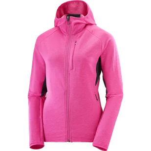 BLUZA SALOMON ESSENTIAL LIGHTWARM HZ W C22243 - Koszulki sportowe damskie - miniaturka - grafika 1