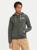 Bluzy męskie - Napapijri Bluza B-Alymer NP0A4I1E Zielony Regular Fit - miniaturka - grafika 1