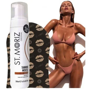 St. Moriz ST. MORIZ PROFESSIONAL Mus samoopalający Medium 200ml 0000054046 - Balsamy i kremy do ciała - miniaturka - grafika 2