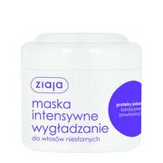 Maski do włosów - Ziaja Maska do włosów niesfornych z jedwabiem intensywne wygładzanie 200ml 54360-uniw - miniaturka - grafika 1