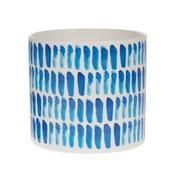 Donice - Blumfeldt DecoHome biało-niebieska z wzorem 13x12cm 35988-119 - miniaturka - grafika 1