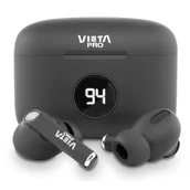 Słuchawki - VIETA PRO Fade czarne VAQ-TWS41BK - miniaturka - grafika 1