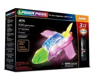Laser Pegs 3 in 1 Jets - Klocki - miniaturka - grafika 2