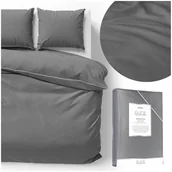 Pościel - Pościel 160 x 200 3cz Makosatyna Pure Z Bizą 02 - miniaturka - grafika 1