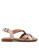 Sandały damskie - Pikolinos Sandały W0X-0556C3 Beżowy - miniaturka - grafika 1