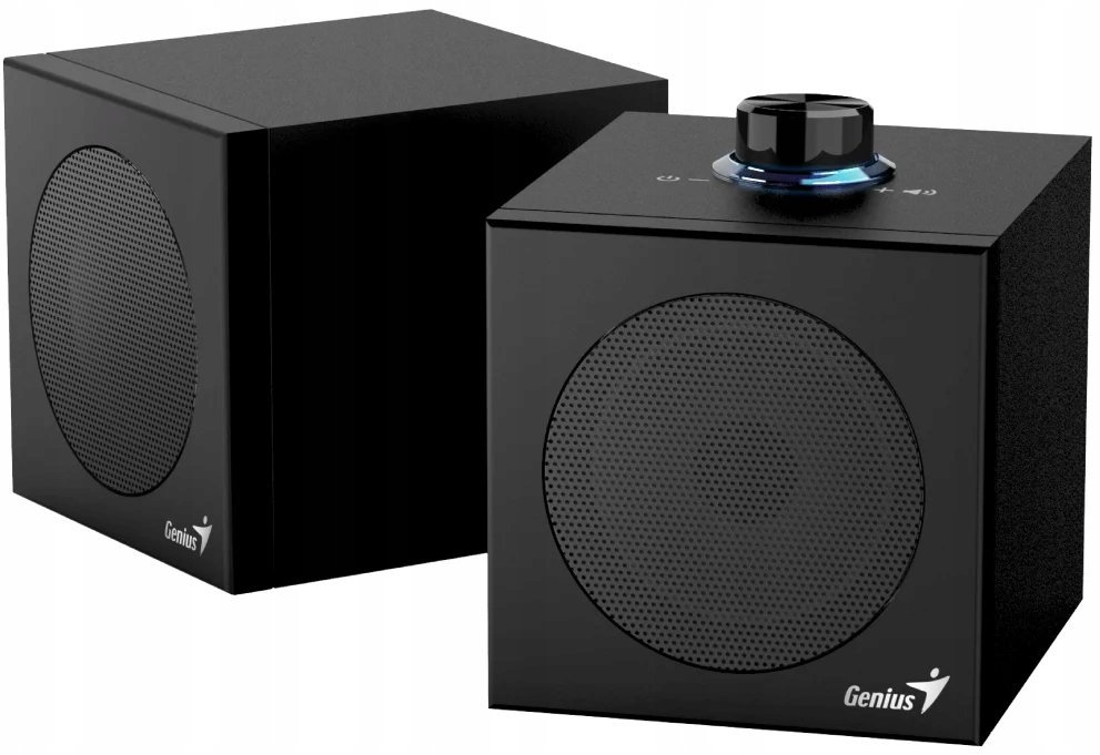 Głośniki komputerowe Genius SP-HF300U/ 2.0/ 4W/ USB-C/ USB/ czarne 31730061400