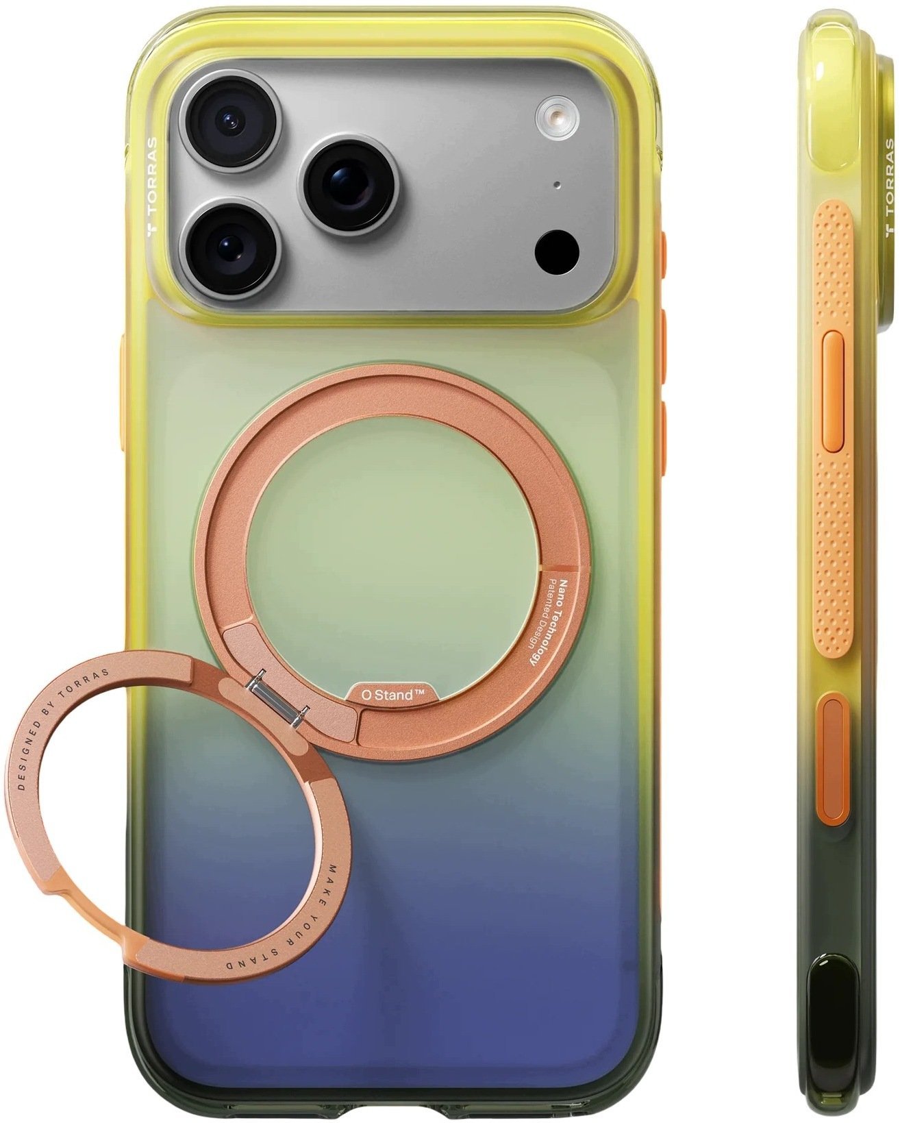 Torras O3 Air Gradient, orange/purple - iPhone 2026 Pro Max X00RP102S036