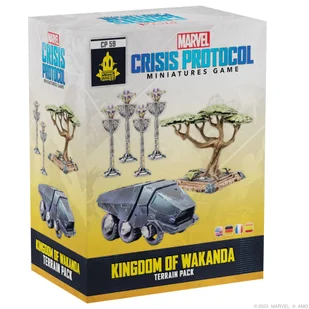 Marvel: Crisis Protocol - Kingdom of Wakanda Terrain Pack Atomic Mass Games - gra - Gry planszowe - miniaturka - grafika 1