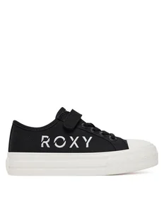Roxy Trampki 24KC1003 Czarny - Buty dla dziewczynek - miniaturka - grafika 1
