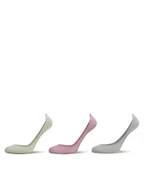 Skarpetki damskie - Jenny Fairy Zestaw 3 par stopek damskich 4WB-007-SS24 Fioletowy - miniaturka - grafika 1