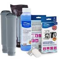 Akcesoria i części do ekspresów do kawy - Zestaw Krups filtr KRUPS F08801 2szt, Latteo 250ml, Decalc 6szt - miniaturka - grafika 1