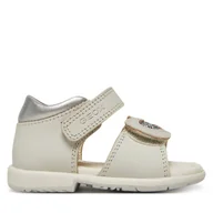 Buty dla dziewczynek - Sneakersy Geox B Verred B5521B 085NF C1Z1N M Biały - miniaturka - grafika 1