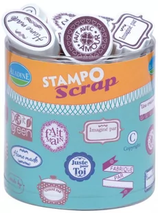 Aladine Stempelki, personalizacyjne, 29 sztuk - Scrapbooking - miniaturka - grafika 1
