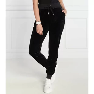 Armani Exchange Spodnie dresowe | Regular Fit - Dresy damskie - miniaturka - grafika 1