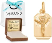 Zawieszki - Złoty krzyżyk 585 PREZENT GRAWER PUDEŁKO - miniaturka - grafika 1