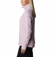 Koszulki sportowe damskie - Damski polar nierozpinany bez kaptura COLUMBIA Glacial IV Half Zip - fioletowy - miniaturka - grafika 1