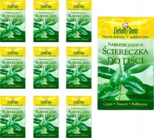 10x Chusteczki pielęgnujące do liści, ściereczka do roślin, kwiatów - Pozostałe akcesoria do akwarium - miniaturka - grafika 1