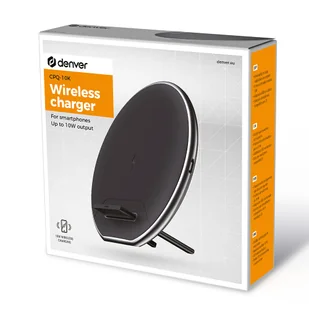 Ładowarka indukcyjna Denver CPQ-10 10W - Ładowarki do telefonów - miniaturka - grafika 1
