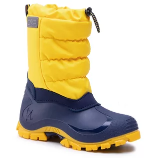 Buty dla dziewczynek - Śniegowce CMP - Kids Hanki 2.0 30Q4704J Yellow R411 - grafika 1