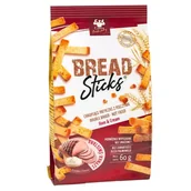 Paluszki - Paluszki Chlebowe Szynka i Śmietana Bread Sticks 60g - miniaturka - grafika 1