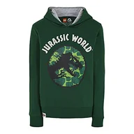Bluzy dla chłopców - LEGO Chłopięca bluza z kapturem Jurassic World, 875., 92 - miniaturka - grafika 1