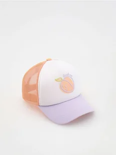 Reserved - Czapka z daszkiem - biały - Czapki dla dzieci - miniaturka - grafika 1