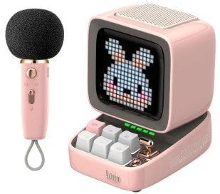 Divoom Ditoo-5M Różowy - Głośniki przenośne - miniaturka - grafika 1