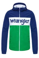 Kurtki męskie - Wrangler, Kurtka męska, Wally Windbreaker Blue Depths W4707V9Jy, rozmiar M - miniaturka - grafika 1