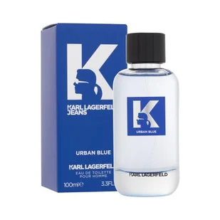 Karl Lagerfeld Jeans Urban Blue Woda toaletowa dla mężczyzn 100 ml - Wody i perfumy męskie - miniaturka - grafika 1
