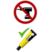 Wieszaki i stojaki - Zestaw czterech wieszaków loft KOTOS czarny - miniaturka - grafika 1