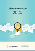 Prawo - Akta osobowe 2025 - Opracowanie zbiorowe - książka - miniaturka - grafika 1